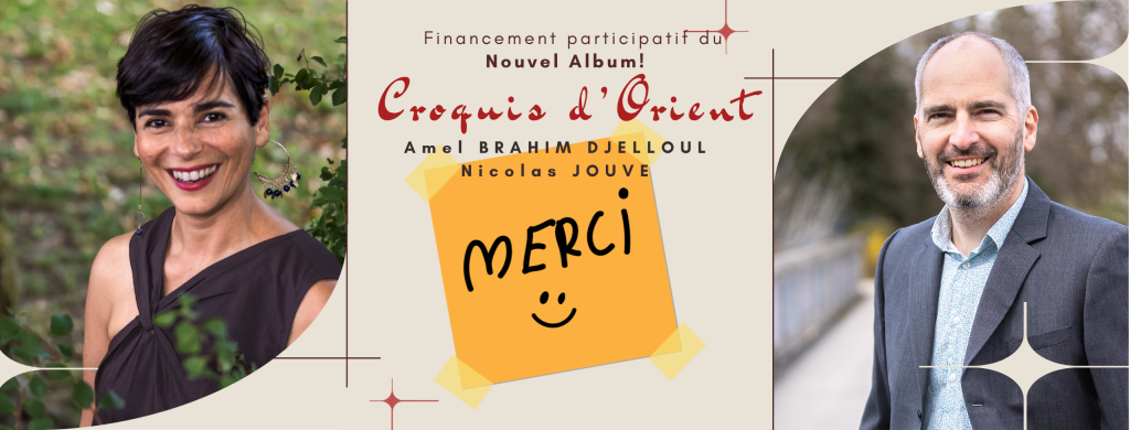 Amel Brahim-Djelloul - Nicolas Jouve - © photo Aliénor Perrard
